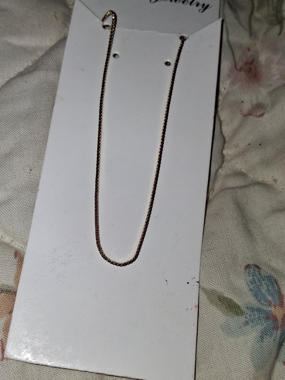 Classic Gold-Tone Rope Chain Necklace for Women
